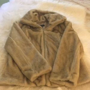 Braetan faux fur jacket.